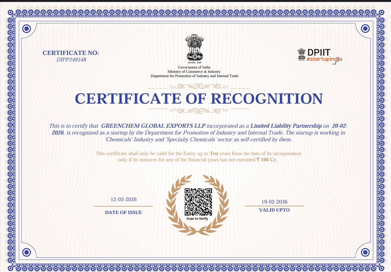 DPIIT Recognized Startup