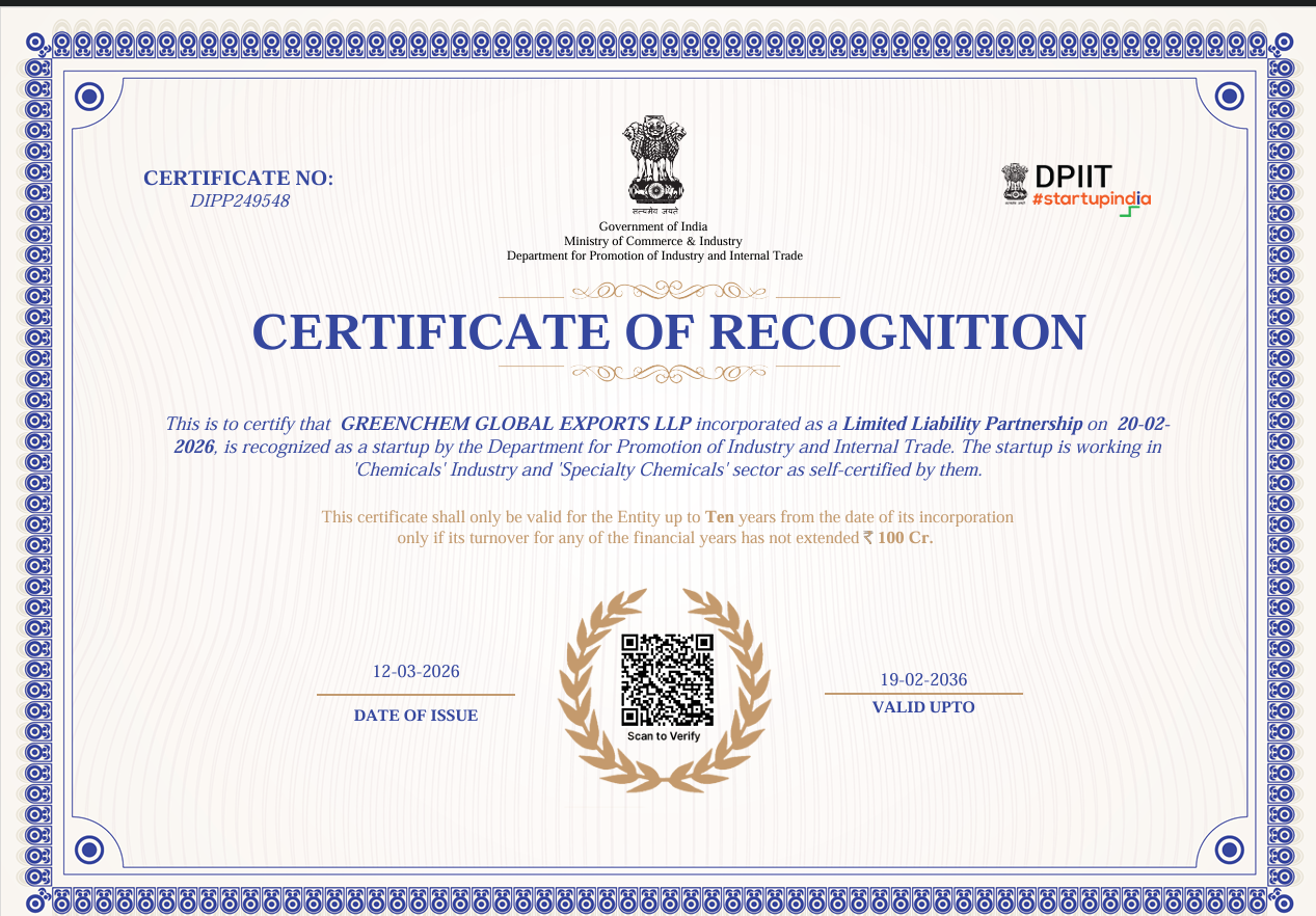 DPIIT Startup Recognition
